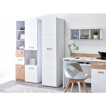 Křeslo Mebel Partner Regál partner Mebel Congresual C07 (bílá)