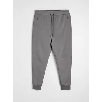 Pánské kalhoty Sinsay - Teplákové joggery - šedá - 568HL-85X - 568HL-85X-XS