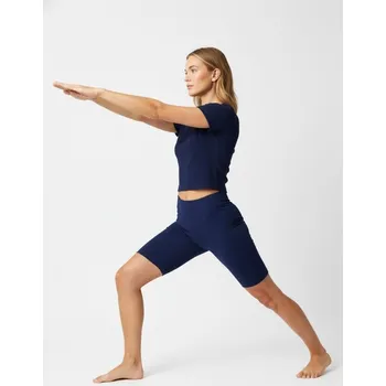 Sinsay - Sportovní top v žebrování - námořnická modrá - 340IH-59X - 340IH-59X-L