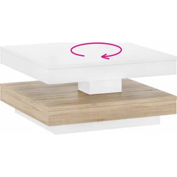 Konferenční stolek Konferenční stolek, bílá/ dub sonoma, MANDY