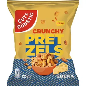 Chips G&G Křupavé preclíčky se sýrem Cheddar 125 g