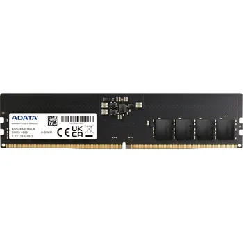 Operační paměť Adata DDR5 16GB 4800MHz CL40 AD5U480016G-S