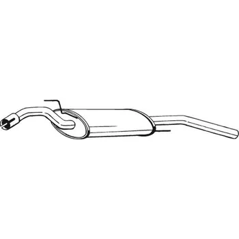 Tlumič výfuku Zadní tlumič výfuku BOSAL 279-483