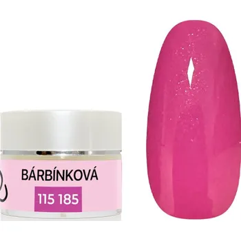 Lak na nehty UV/LED gel barevný - Barbínková 5g