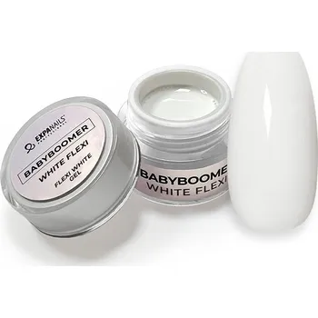 EXPA-nails UV/LED gel French Babyboomer - White flexi Gramáž: 15 g