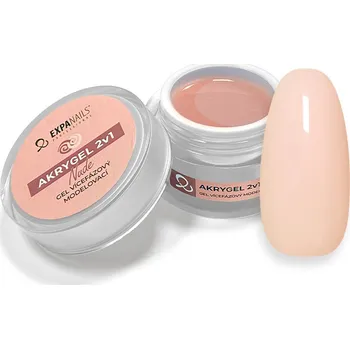 Umělé nehty EXPA-nails UV/LED gel modelovací - Akrygel 2v1 Nude Gramáž: 5 g