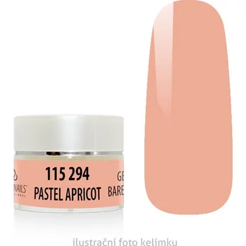 Přípravek na nehty UV/LED gel barevný - PASTEL APRICOT 5 g