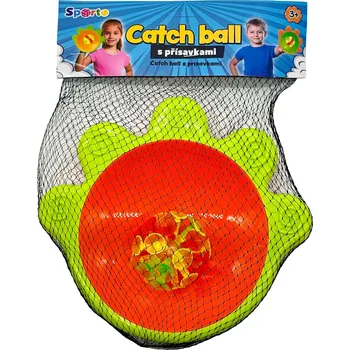 Hračka pro nejmenší MAC TOYS Chytání míčku s přísavkami