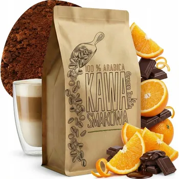 MLETÁ KÁVA s příchutí čokoláda POMERANČE 250 g Green Touch