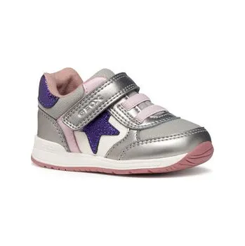 Dámské tenisky Sneakersy Geox B Rishon B560LA 0AJAS C1AG8 Stříbrná 24