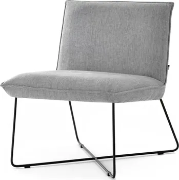 Křeslo Mebel Partner Pakorabanas (šedá + černá)