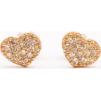 Náušnice Náušnice Láska Růžové zlato