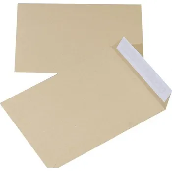 Obálka Obálka bez okénka B4 (250 x 353 mm) hnědá 10 ks