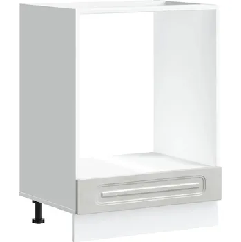 Kuchyňská skříňka Skříňka pod troubu Kalmar, šedá betonu, 60 x 46 x 81,5 cm