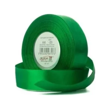 Stuha ALIGA stuha 25/32m -20 zelená tm. hladká