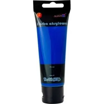 Výtvarná barva Akrylová barva 75 ml modrá FT-208