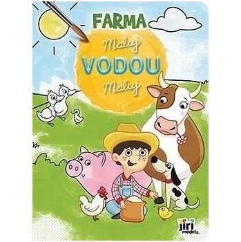 omalovánky JM maluj vodou 3173-2 Farma