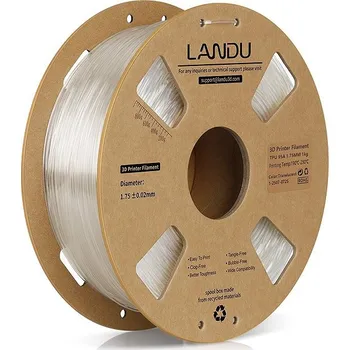 3D tisk Landu TPU 95A Translucent 1kg