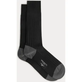 Pánské ponožky PONOŽKY HACKETT LONDON COTTON SOCKS BLACK