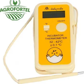 Chov hospodářského zvířete Agrofortel Digitální teploměr do líhní TH-CHECK