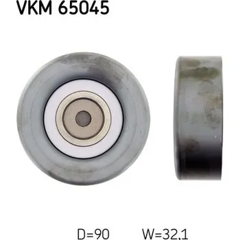Auto-moto Vratná/vodicí kladka, klínový žebrový řemen SKF VKM 65045