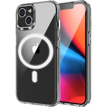 Pouzdro na mobilní telefon Forcell Case for Samsung A37 Clear Mag Cover (MID) compatible with MagSafe transparent 312123