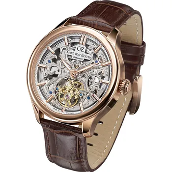 Hodinky Carl von Zeyten CVZ0014RSLS St. Georgen Automatik 46mm