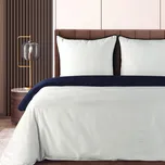 Exkluzivní ložní povlečení LUNARA bílo - modré Rozměr ložního povlečení: Šířka x Délka: 140x200cm + 1ks 70x80 cm