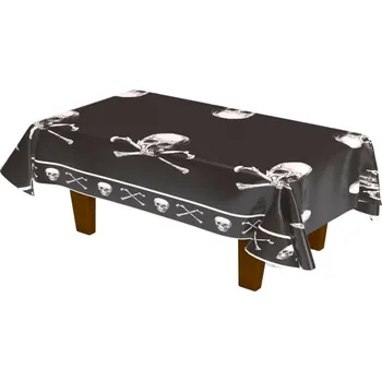 Party dekorace Plastový party ubrus Piráti 270 x 136 cm