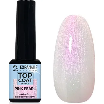 Lak na nehty EXPA-nails UV/LED gel Top coat effect - Pink pearl Objem: 5 ml