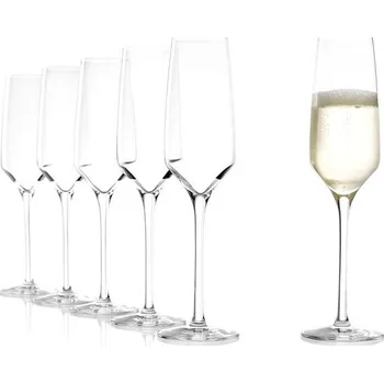 Nábytkové kování Sklenice na šampaňské Stölzle Lausitz Experience, sada 6 kusů, 190 ml – Elegantní sklenice na