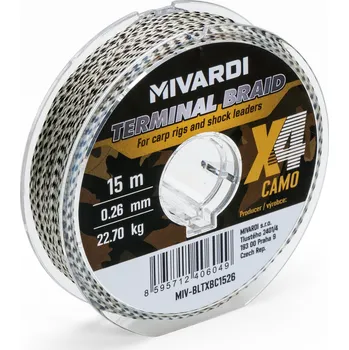 Mivardi Terminal X4 braid 0.10mm - camo