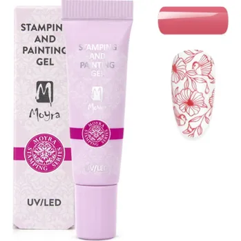 Moyra Stamping - Painting gel č.14 Rose