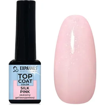 Lak na nehty EXPA-nails UV/LED gel Top coat color - Silk Pink Objem: 5 ml