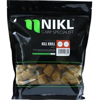 Karel Nikl Nikl Pelety Kill Krill 18mm s dírkou, 1kg