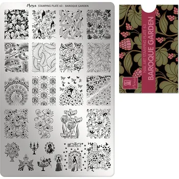 Moyra Stamping - Deska na razítka č.63 Baroque