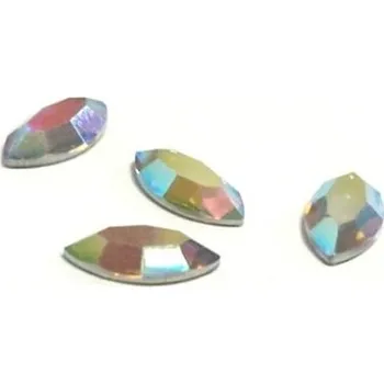 Kamínky Swarovski - Slza Krystal duhový - 4 ks