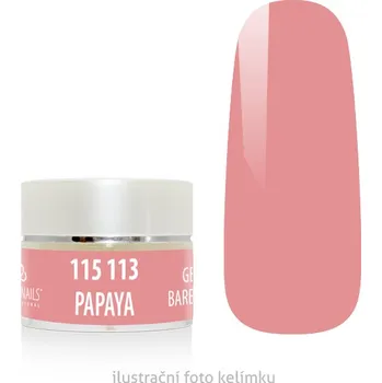 Přípravek na nehty UV/LED gel barevný - Papaya 5 g