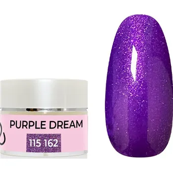 Lak na nehty UV/LED gel barevný - Purple dream perleť 5g