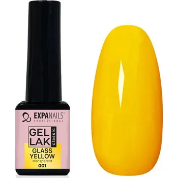 Lak na nehty EXPA-nails UV/LED Gel lak Glass Yellow - transparent 5 ml