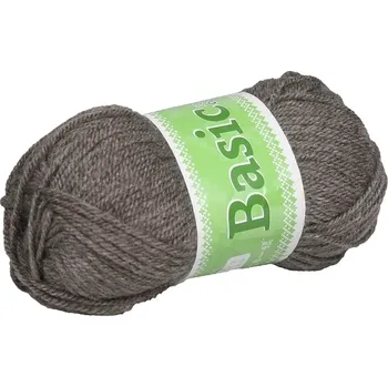 Příze Příze Basic 914 přírodní hnědá