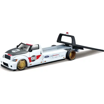 Dětské zboží Maisto Flatbed - 2021 Ford GT Heritage Edition, bílá, 1:64