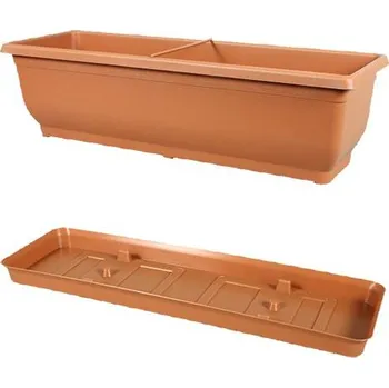 Truhlík Truhlík 50 cm terakota