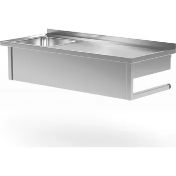 Jídelní stůl TECHNICA Nástěnný stůl s umyvadlem, levý 900x600x300 mm | TECHNICA, 212WL9060