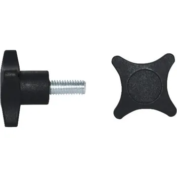 Šroub Šroub s křížovým nástavcem Ø 40 mm M10x20 mm černý, 1 ks