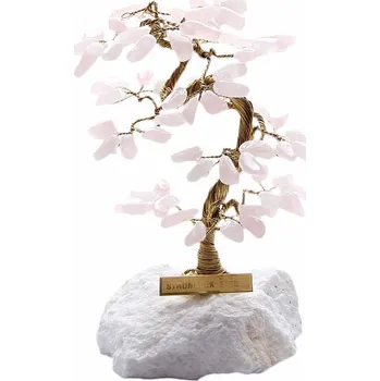 Stromeček štěstí růženín B1 cca 15 cm