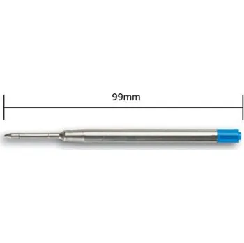 Náplň do psacích potřeb Náplň CONCORDE Silver, kovová, modrá