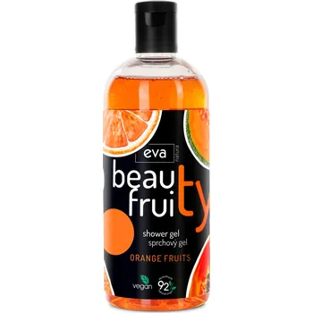 Koupelová kosmetika Eva natura Sprchový gel Beauty Fruity (Eva Natura) - Orange fruits (400 ml)