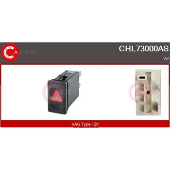Vypínač výstražných blikačů CASCO CHL73000AS