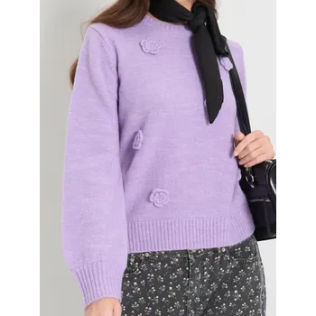 Dámský svetr Sinsay - Svetr - fialová - 397GZ-40M - 397GZ-40M-XL